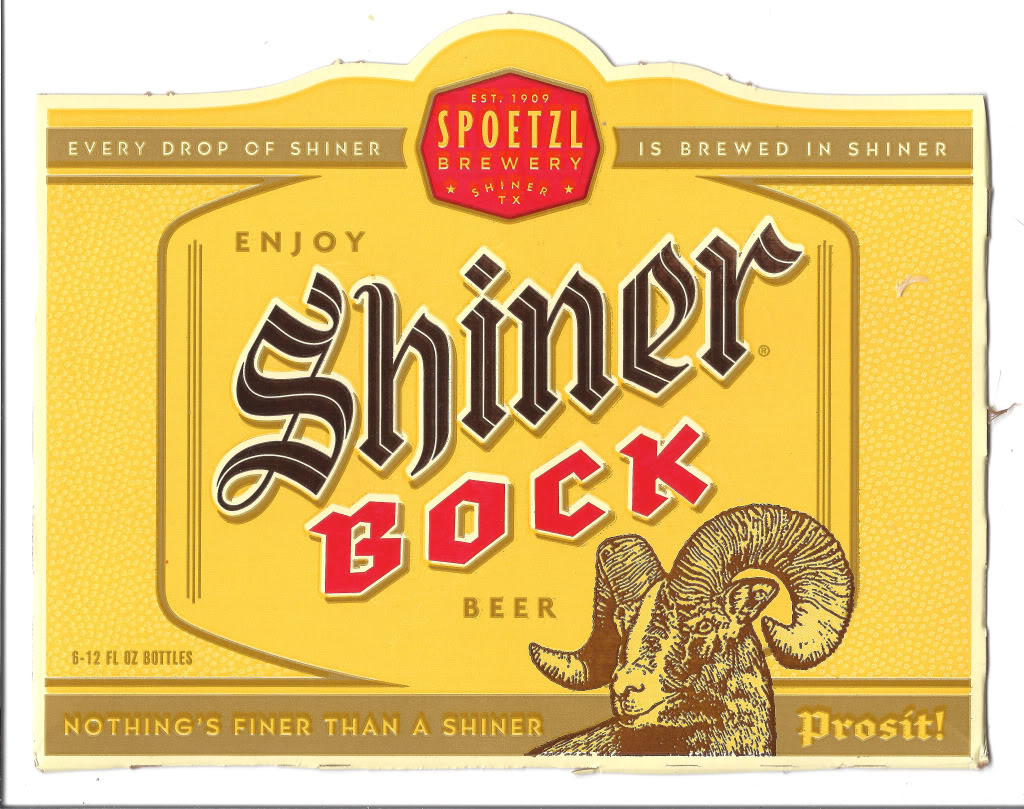 I Love Shiner Set Of 3 Bumper Sticker Decals Shiner Bock Beer *NEW*